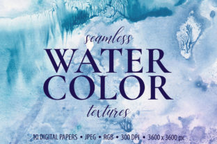 10 Seamless Watercolor Textures