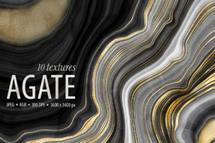 Agate Stone Textures - 10 Backgrounds