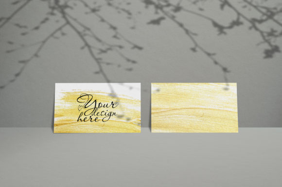 Business Card Mockup with Shadows: A Practical Tool for Creative Professionals