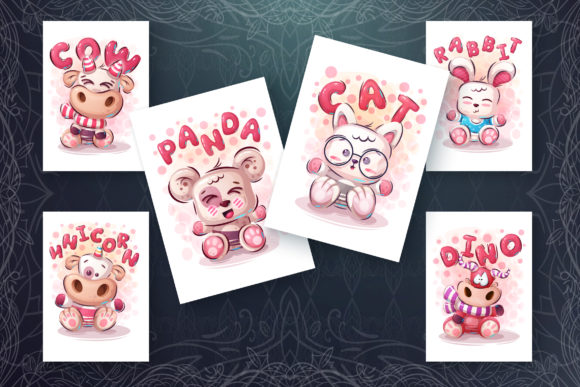 Cute Animals Set: A Versatile Collection for Every Creative Need