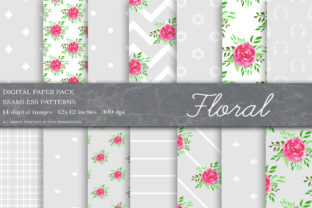 Floral Digital Papers: Creative Inspiration