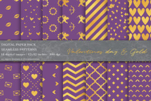 Gold Geometric Digital Papers, Patterns