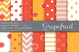 Grapefruit Digital Papers