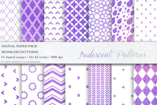 Iridescent Rainbow Seamless Patterns