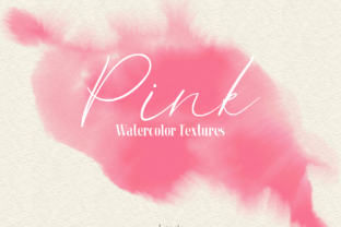 Pink - 45 Watercolor Textures: A Versatile Creative Tool for Modern Designers